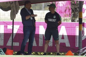 Nacional entrena pensando en el partido ante Barcelona por Copa