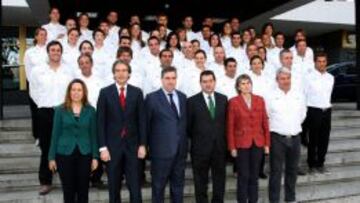 El equipo preolímpico español para los Juegos de Río 2016.