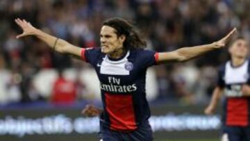 DE PENALTI. Cavani marc&oacute; y ya suma cuatro goles en liga.