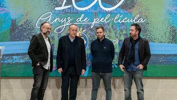 El Villarreal cierra los actos del Centenario presentando su documental y su libro