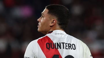 Juan Fernando Quintero, feliz de volver a River Plate