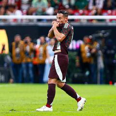 Así fue el homenaje a Andrés Guardado en el México vs Estados Unidos