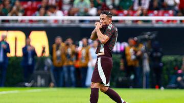 during the game international friendly between Mexican National team (Mexico) and United States (USA) at Akron Stadium, on October 15, 2024, Guadalajara, Jalisco, Mexico.