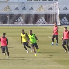 El Madrid se entrena sin Bale y Benzema, bajas en la Supercopa