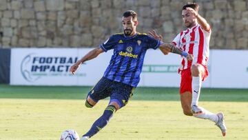 El Cádiz acaba la pretemporada con un empate ante el Almería.
