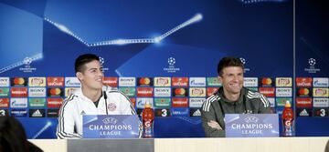 Rueda de prensa de Müller y James.