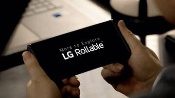 LG deja ver su LG Rollable en el CES 2021