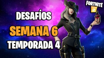 Fortnite Semana 6 Temporada 4: todos los desaf&iacute;os y c&oacute;mo completarlos