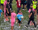 El show del hijo de Messi en la final de la MLS Cup