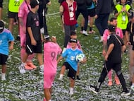 El show del hijo de Messi en la final de la MLS Cup