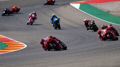 Las imágenes del triunfo de Bagnaia en el GP de Aragón