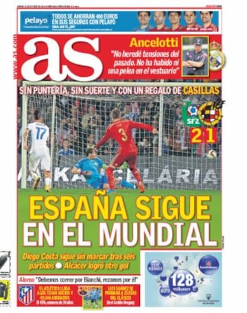 Las portadas de AS de octubre