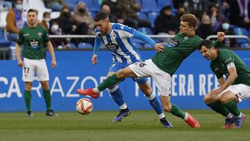 Partido Deportivo de La Coru&ntilde;a -   Racing de Ferrol. &Aacute;lvaro Rey