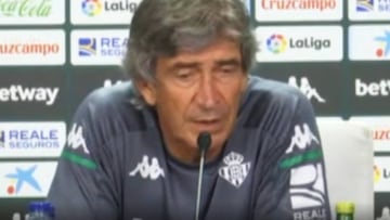 El duro recado de Pellegrini al presidente de LaLiga