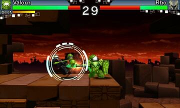 Captura de pantalla - Tenkai Knights: Brave Battle (3DS)