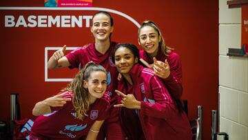 María Pérez, Olga Carmona, Tere Abelleira y Salma Paralluelo.