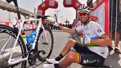 El Movistar sortea la bicicleta arco&iacute;ris de Alejandro Valverde.