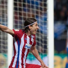 El Atlético alcanza la tercera plaza con la victoria en Málaga