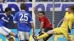 Marcó un gol para dejar al Schalke en la Champions