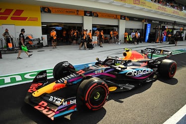 Checo Pérez consigue la pole position del Gran Premio de Miami