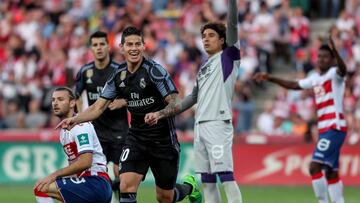 El equipo B cumple su misi&oacute;n con dobletes de James y Morata y asistencias de Coentrao y Danilo. El Granada se rindi&oacute; a los dos minutos.