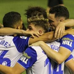 El Zaragoza completa su primera remontada de la temporada