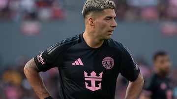 El delantero uruguayo aún no se estrena en este 2025 y contra Sporting San Miguelito se le llegó a ver frustrado.