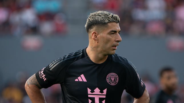 Luis Suárez se desespera en la pretemporada de Inter Miami