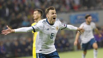 Cheryshev, con Rusia.