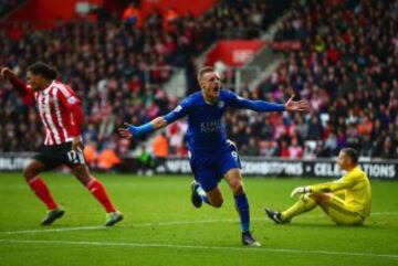 Jornada 9: Southampton - Leicester City (2-2).