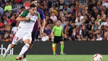 Jony, ante Sergi Roberto