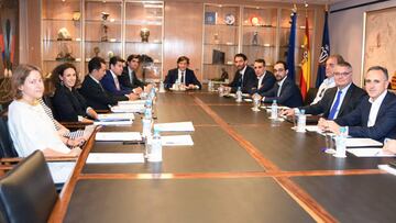 José Ramón Lete, presidente del CSD, ya presentó a los clubes ACB una propuesta deportiva de competición.