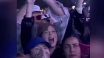 The singer and Chiefs tight end were seen together on the second day of the Coachella 2024 festival in California and Ice Spice gave T Swift a shoutout.