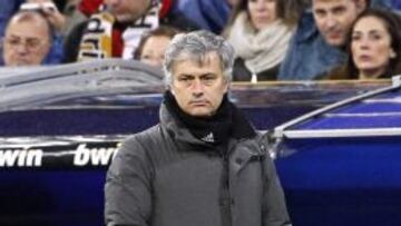 El entrenador del Real Madrid, el portugués José Mourinho.