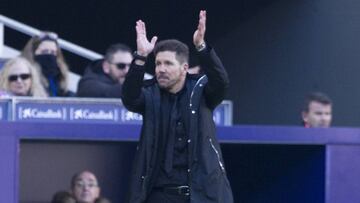 Simeone con el Atlético.