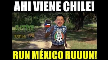 Los memes que se burlan de México tras caída ante Chile