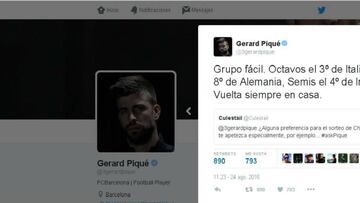 Ataque de Piqué al Madrid: pide sus últimos rivales europeos