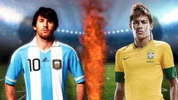 El primer clásico que enfrentó a Messi y Neymar: ¡extraordinario!