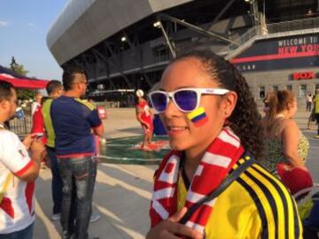 Los hinchas colombianos siguen llenando los estadios del mundo, ahora el Red Bull Arena, será amarillo, azul y rojo.