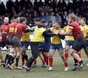 España pidió el cambio de árbitro pero el presidente de la Rugby Europe, rumano, se negó