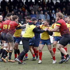 España pidió el cambio de árbitro pero el presidente de la Rugby Europe, rumano, se negó