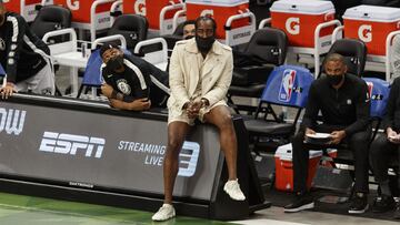 James Harden has been sidelined since early April with an injured hamstring, but the former NBA MVP is close to returning. The NBA Playoffs start May 22nd.