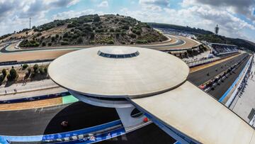 Carrera de Superbike en Jerez en 2019.