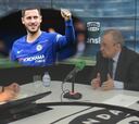 Florentino sobre el posible fichaje de Hazard: "Tengo la esperanza de que juegue aquí"