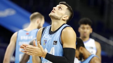 Alessandro Gentile, alero del Movistar Estudiantes, durante el partido ante el Acunsa GBC.