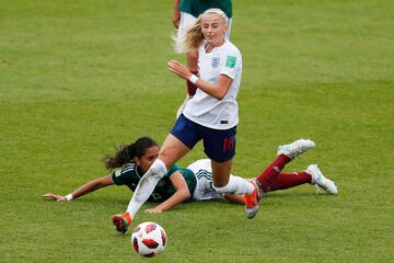 Tras la dura derrota del tri femenil que le propició Inglaterra de 6-1, la escuadra mexicana quedó eliminada