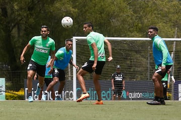 En imágenes, el entrenamiento de Atlético Nacional de cara a Patriotas