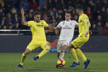 Lucas Vázquez y VÍ­ctor Rui­z.