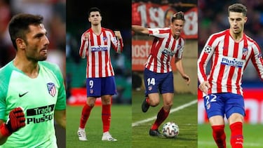 Adán, Hermoso, Llorente y Morata: 4 canteranos del Madrid en el Atleti