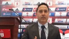 Julián Vásquez, exjugador de América y ahora directivo.